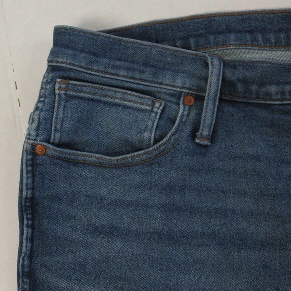 MADEWELL 10" High-Rise Skinny Raw Hem Denim Jeans Womens Plus Size 37 Button Fly - Picture 7 of 13